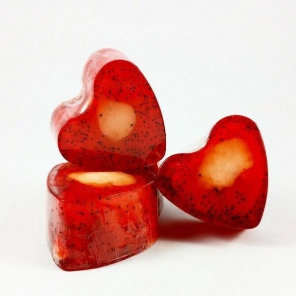 Corazón 100gr Fresa