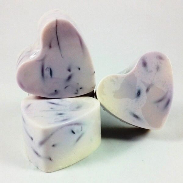 jabon-forma-corazon-grosella Corazón 100gr Grosella