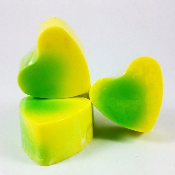 jabon-forma-corazon-melon Corazón 100gr Melón