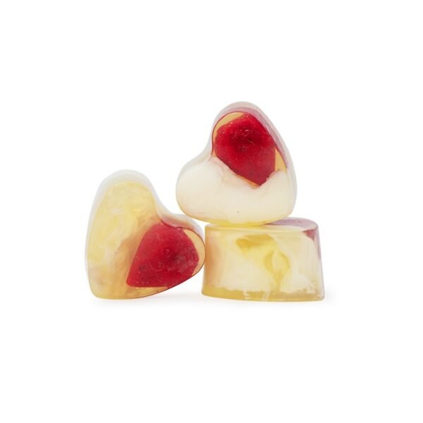 Corazón 100gr Fresas con Nata