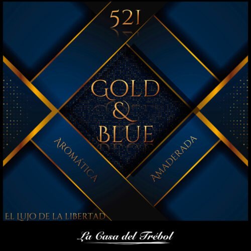 521 - Gold & Blue