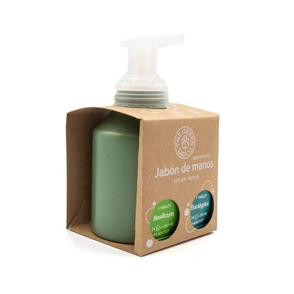 Kit de inicio Forever Bottle + 2 Pastillas Eucalipto y Albahaca