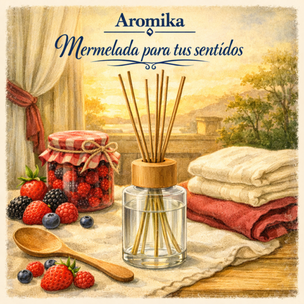 aromika-mermelada-para-tus-sentidos Mermelada para tus sentidos — Aromika · Difusor de Varillas 100 ml