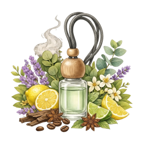 cat-ambientadores-coche Siesta en la Provenza — Auralis · Spray textil y ambiental (200 ml)